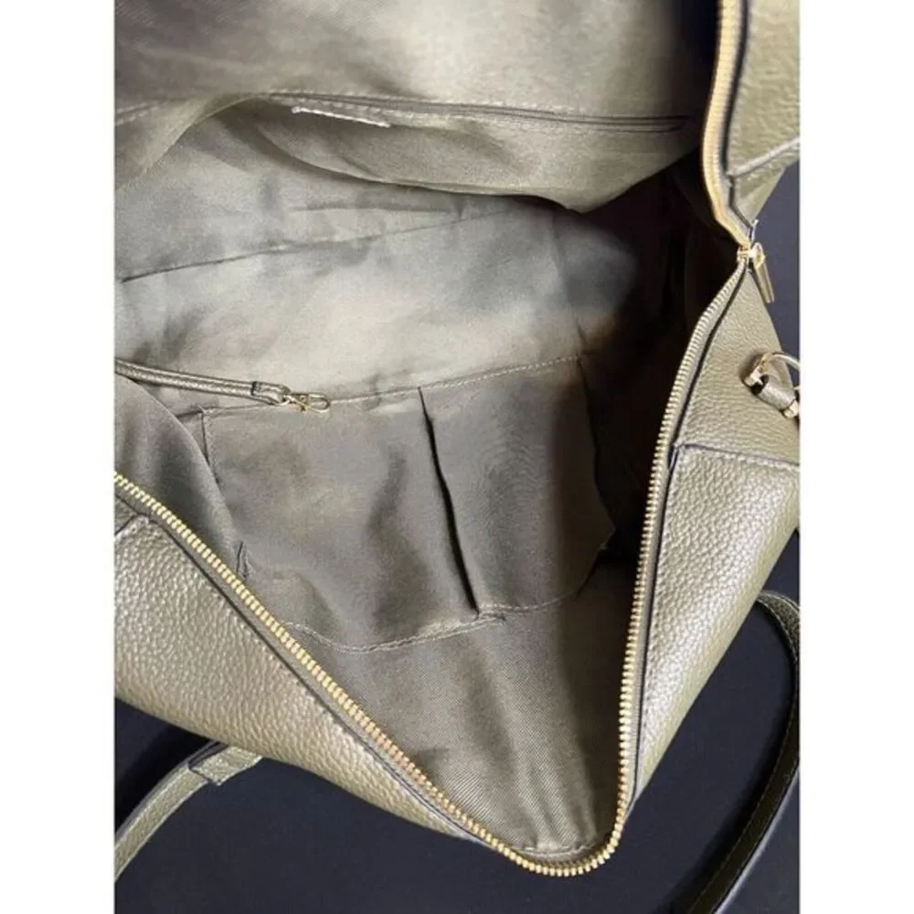A New Day Women's Dark Olive Green Satchel Handbag/Shoulder‎ bag EUC